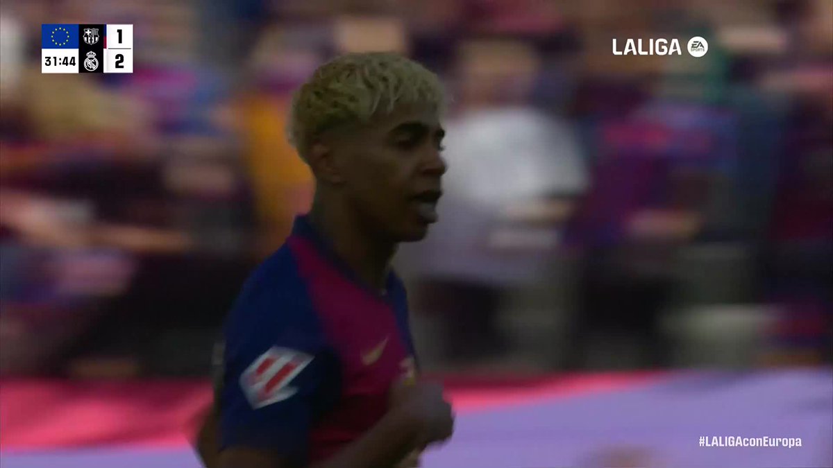 Quina joia que és Lamine Yamal 💎 #laligahighlights