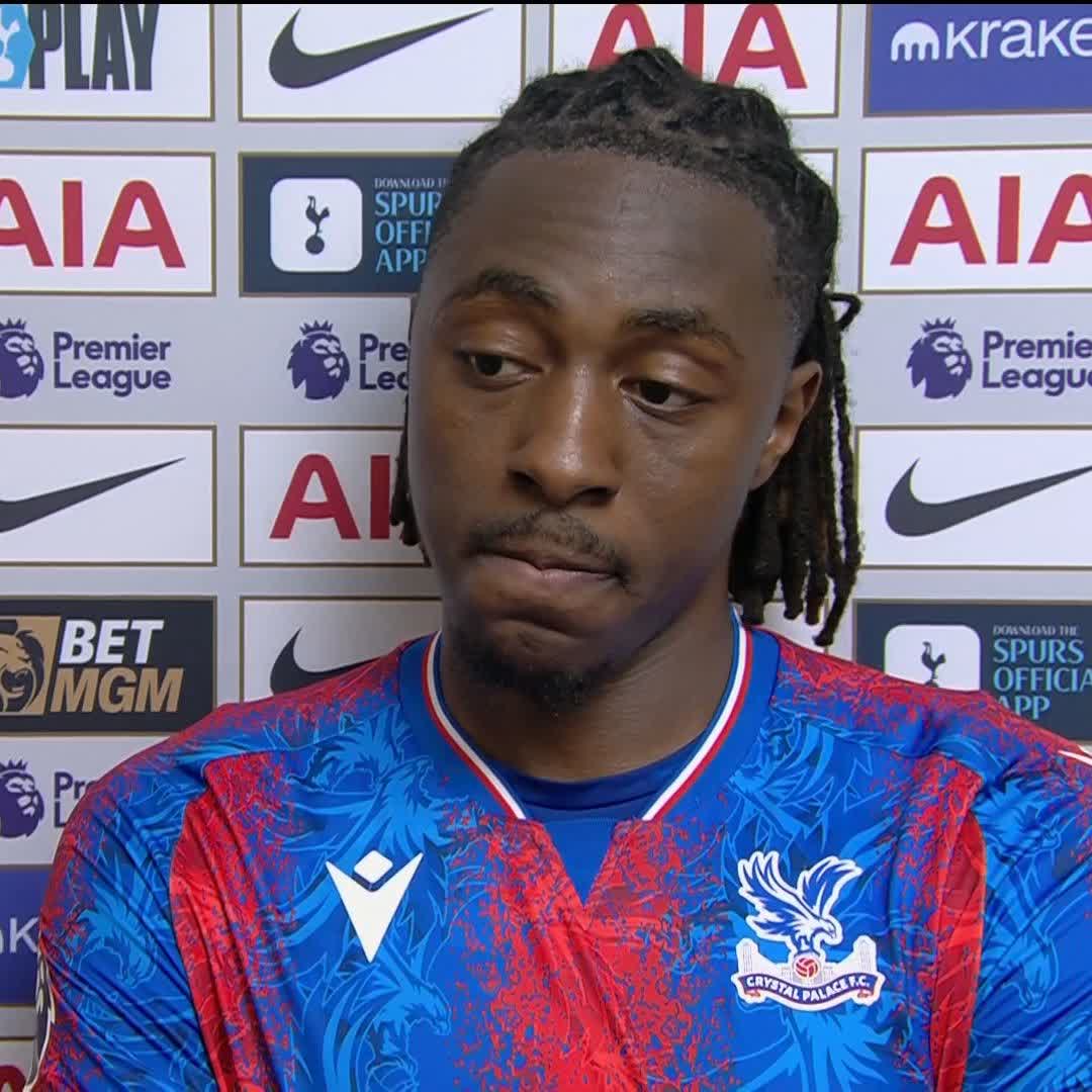 🗣️ "Big performance, we did everything we needed to do today" Eberechi Eze reacts after scoring twice in Crystal Palace's win over Tottenham Hotspur 💪