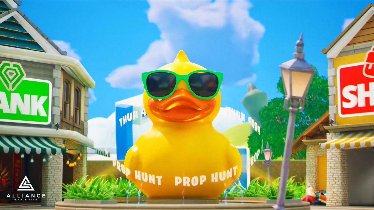 Decoy props, freeze shots, ground pounds - and a few props, of course! just a few of the things you will find in Prop Hunt World by Alliance Studios.