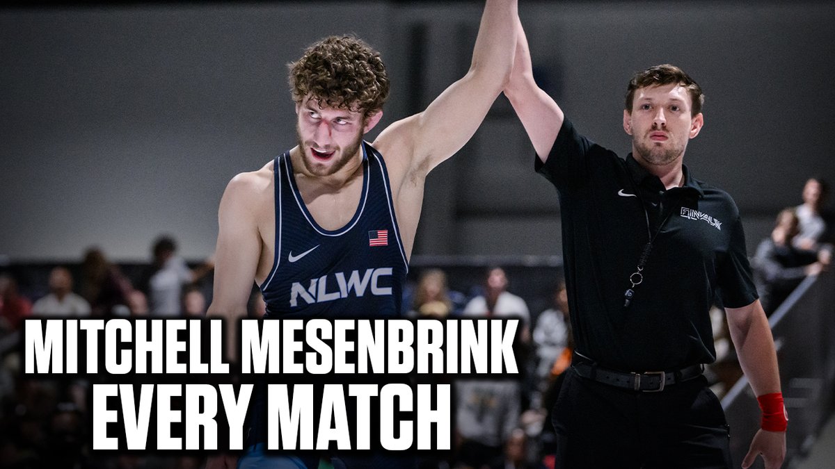Every Mitchell Mesenbrink Match At The 2025 US Open Wrestling Championships