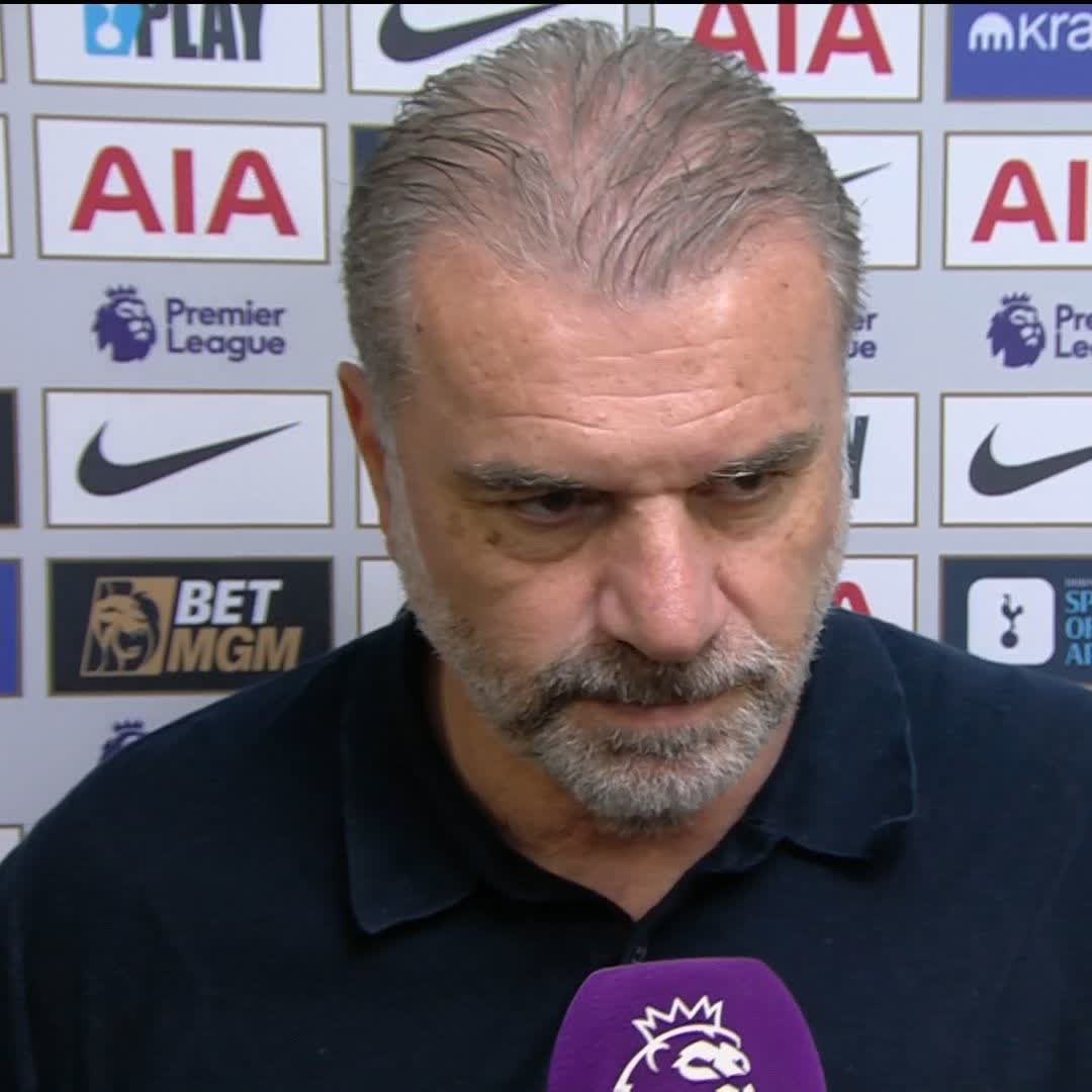 "He should be okay" 🇸🇪 Ange Postecoglou says Dejan Kulusevski is expected to be fit for the Europa League final against Man United after coming off injured in the first half.