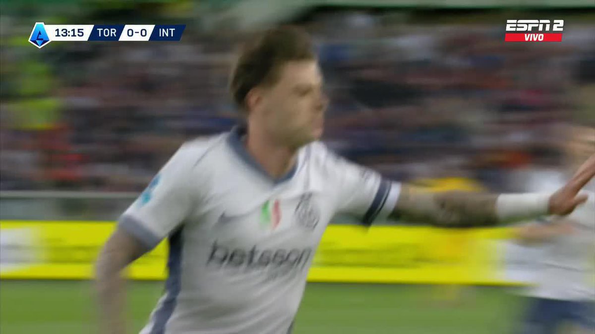 ¡EL GOL QUE SE MANDÓ! Zalewski y un fierrazo INATAJABLE para Milinkovic-Savic y el Inter le gana 1-0 a Torino. 📺 Mirá la #SerieA por #DisneyPlus