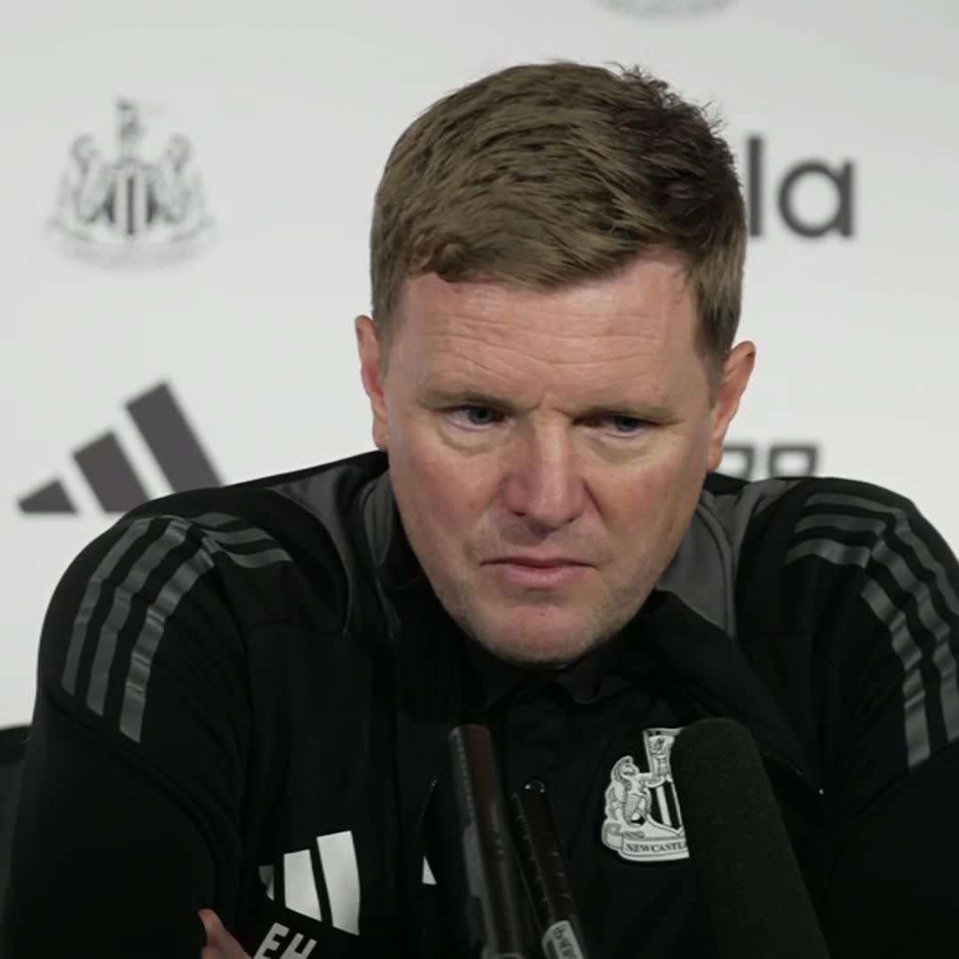 "Massive win for us" Newcastle boss Eddie Howe on his side's 2-0 victory over Chelsea, which puts them third in the table ⚫⚪