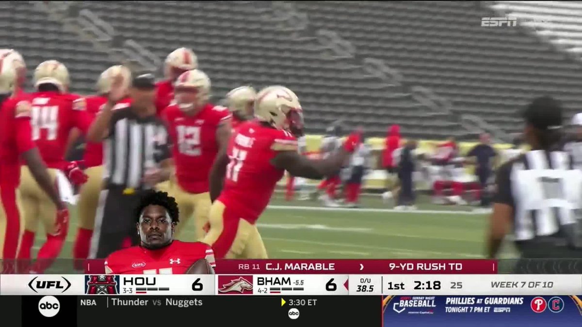 TOUCHDOWN!!! 🐎 📺: ABC | Verizon