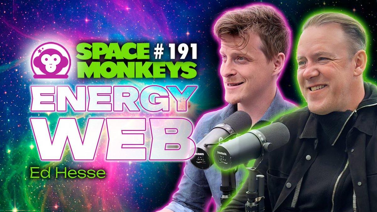S P A C E M O N K E Y S ˄͎ Podcast The Future of Civilization ⚡️ → AI, Energy & Sovereignty feat. Ed Hesse w/ Jay Chrawnna Show Notes: Discover the groundbreaking vision of Energy Web with foundation co-founder Ed Hesse in this shocking podcast! Motorcycles, Bitcoin & ultimate freedom, Ed shares his journey from hydropower engineering to pioneering decentralized energy markets for governments & the largest energy producers in the world! Learn how blockchain technology, sovereignty, and Web3 are transforming energy production, powering AI, and creating resilient systems for the future. Dive into the Digital Spine project, green commodity registries, and the role of EWT in securing a sustainable. energy-rich world. Jump in ↯ 0:00 Principles of Sovereignty 6:43 Blackouts 10:54 Origins 13:06 Energy & Bitcoin 18:54 Vitalik & Gav 22:24 Grid Singularity 30:38 AI Energy Crisis 35:70 "All the Corporates" 37:55 All In on Polkadot 44:15 Energy Web & Upgrades 52:48 Energy & Civilization Stay charged - follow The Kus! 🔋❤️