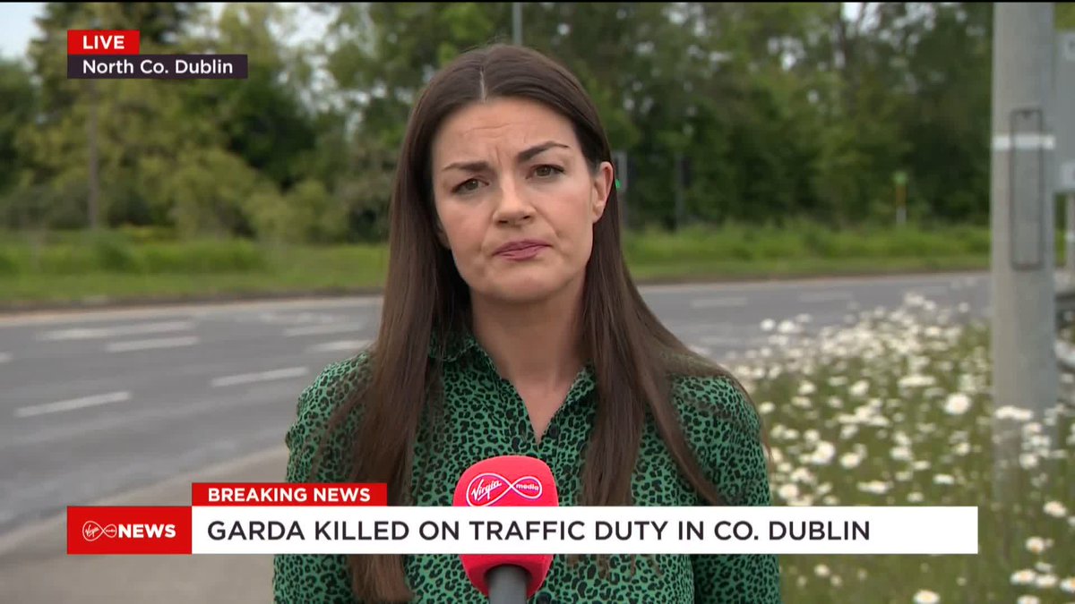LATEST: A Garda has died after being struck by a motorcycle during a speed check in Lanestown, North County Dublin. The fatal incident happened this afternoon. More on #VMNews.