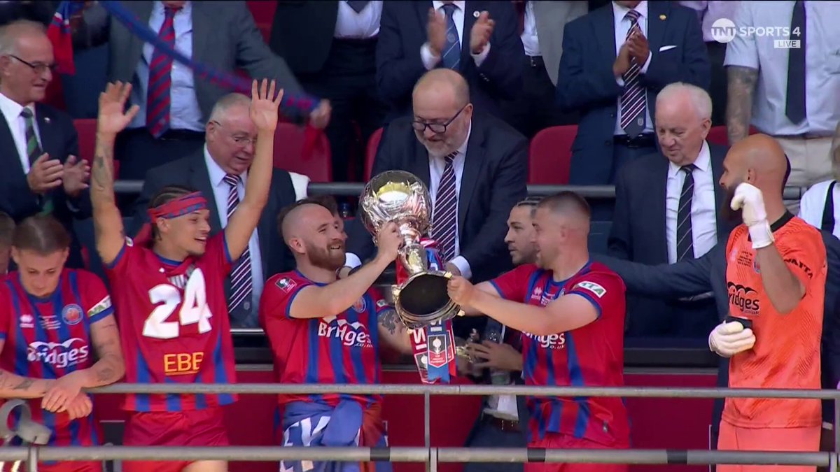 Aldershot Town have won the 2025 FA Trophy 🏆🤩 📺 TNT Sports & discovery+ UK