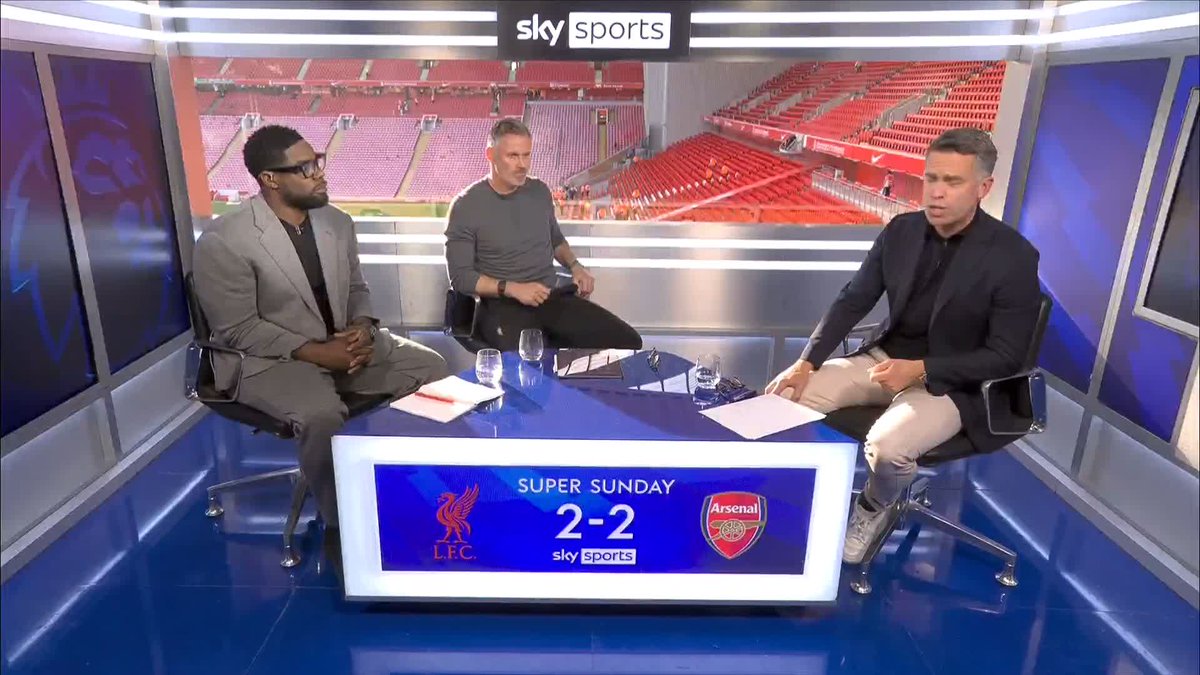 "They just grew in confidence" Jamie Carragher and Micah Richards were impressed by the spirit of Arsenal to come back from 2-0 down 💪