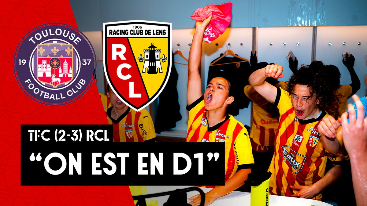 « 𝐎𝐧 𝐞𝐬𝐭 𝐞𝐧 𝐃𝟏 » ❤️💛 #RCElles #TFCRCL