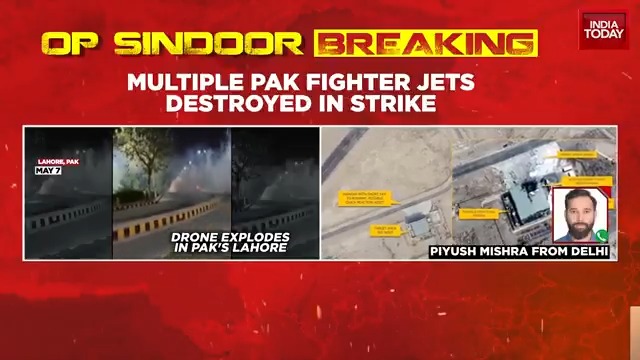 #OperationSindoor | Indian strike in Pak's Bholari airbase kill 50; Pak squadron leader Usman Yousaf among dead; multiple Pak fighters destroyed #IndiaStrikesTerroristan #ITVideo | GAURAV C SAWANT Piyush Mishra