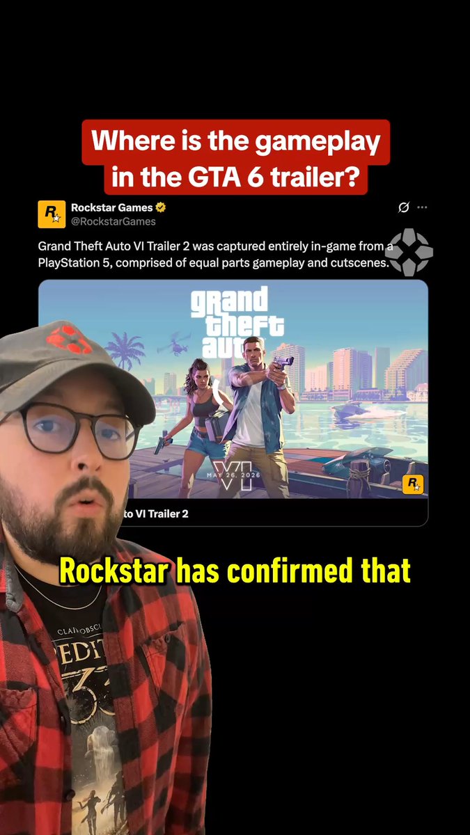 Rockstar says the new GTA 6 trailer is HALF gameplay and HALF cutscenes. Let’s see which scenes could be gameplay: