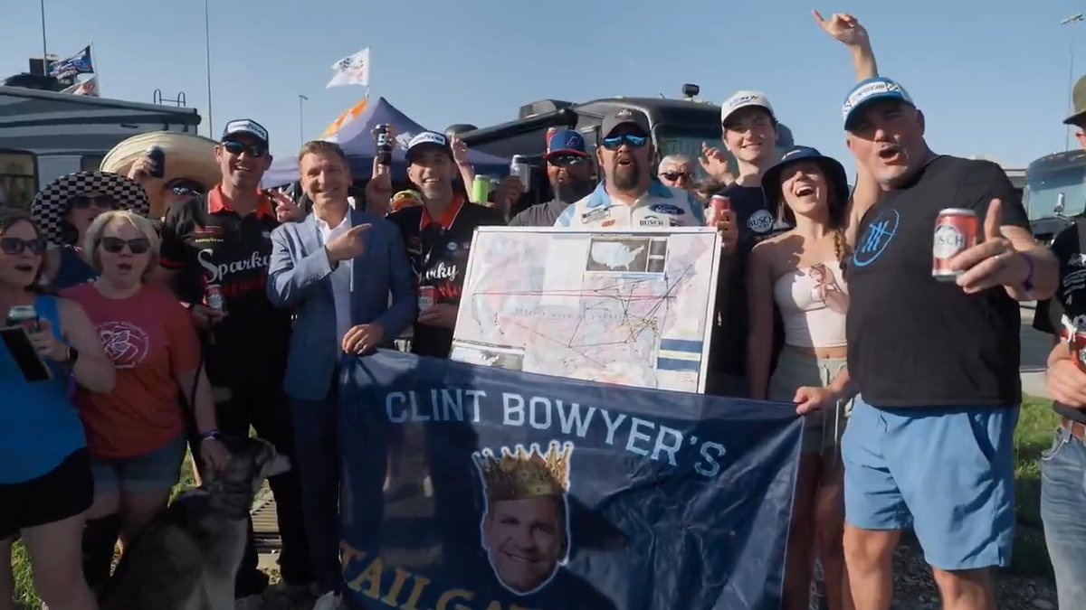 14k miles with 28k to go. A story that's worthy of a crown. Clint Bowyer talks with two Tailgate Kings that are truly dedicated to bringing in new NASCAR fans.