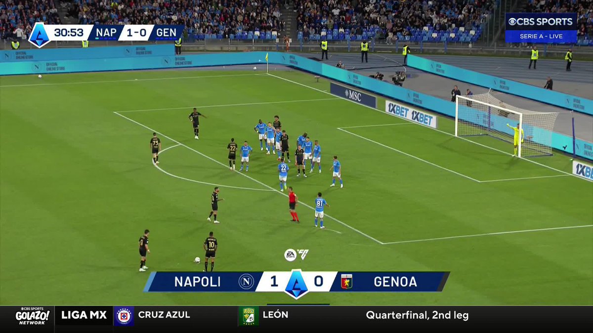 Genoa Honest Ahanor scores his first career goal and it’s a major blow for Napoli’s title race hopes 🤯
