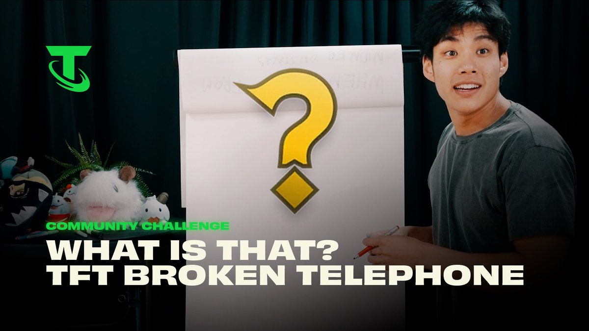 Ring ring! Broken Telephone took over our TFT content creators at #TFTDigiDuos, and things got weird fast. One drawing... total chaos ☎️