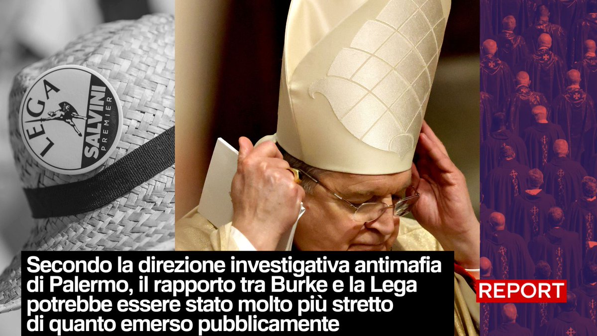 Secondo la direzione investigativa antimafia di Palermo, il rapporto tra Burke e la Lega potrebbe essere stato molto più stretto di quanto emerso pubblicamente. Segui #Report ora in diretta su #Rai3👇