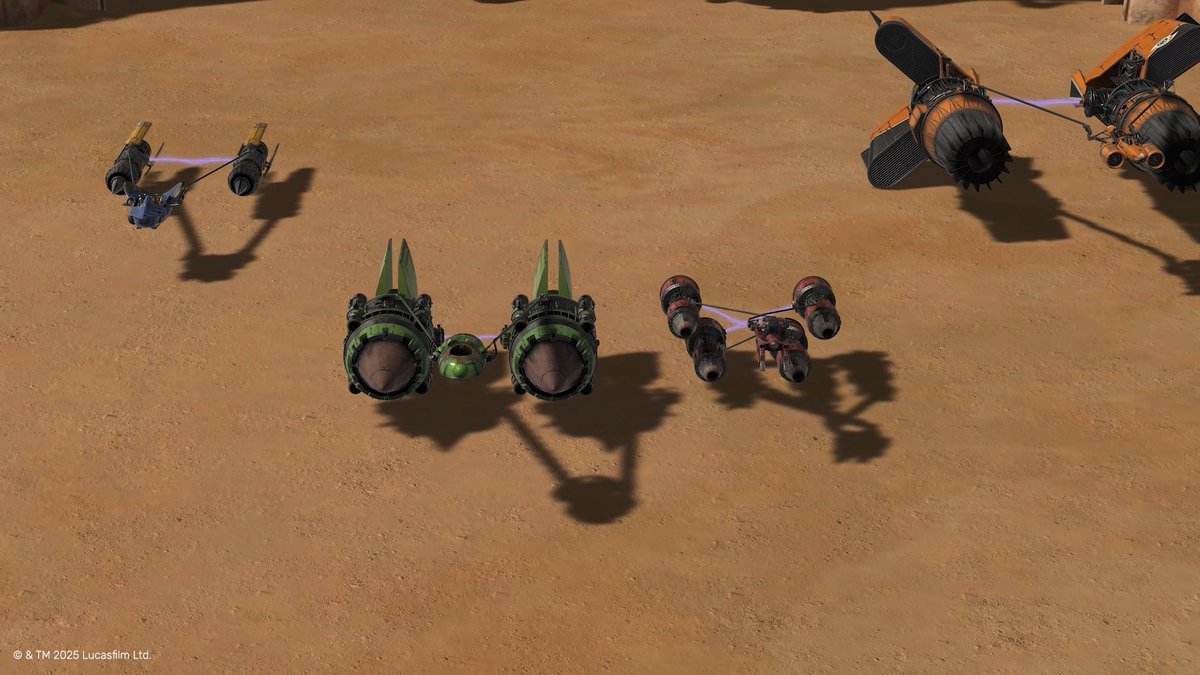 Now this is podracing! Capable of achieving incredible speeds, podracers were repulsorcraft that were utilized in one of the most dangerous activities in the galaxy – podracing. Podracers themselves came in many different shapes and sizes, to best fit the pilots. From Anakin's Podracer in classic blue-and-silver to Sebulba's massive orange and black Podracer. The Star Wars Vehicles Series 6 - Podracers series drops in blind box waitlist format Mon, 19 May at 8AM PT. Visit our Star Wars landing page for full details: #VeVe #StarWars #Podracer #Episode1 #AnakinSkywalker