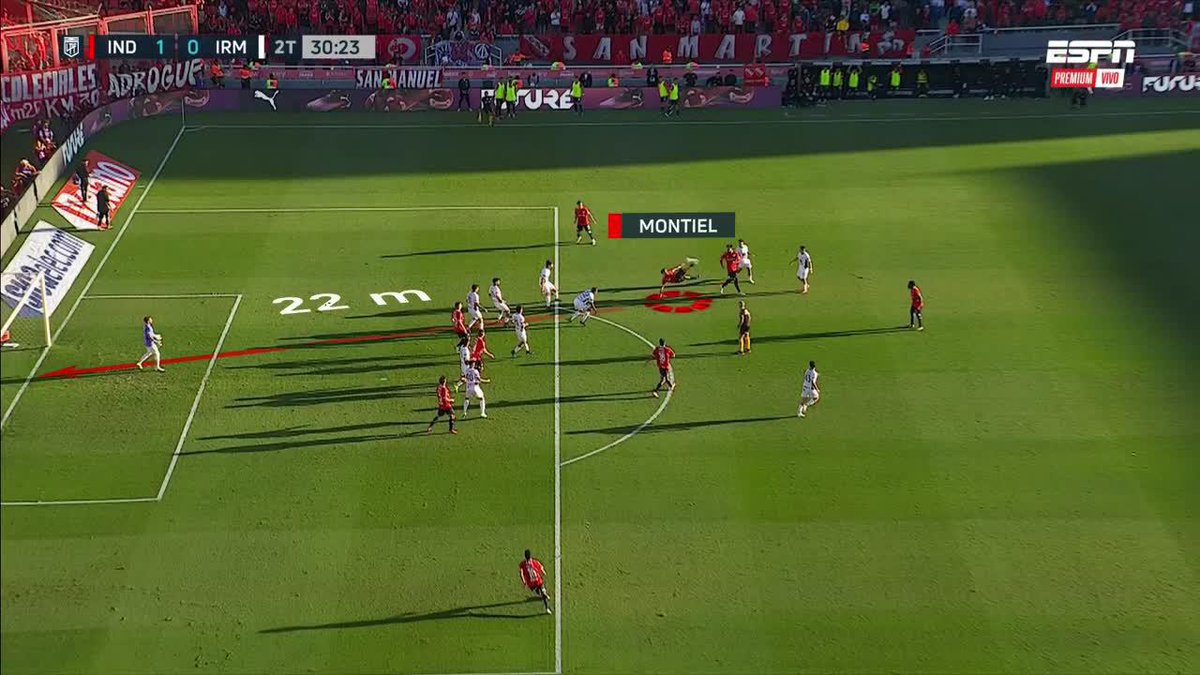 Santi Montiel y una MARAVILLA DE CHILENA desde 22 METROS. 📺 ESPN Premium | Suscribite al Pack Fútbol en