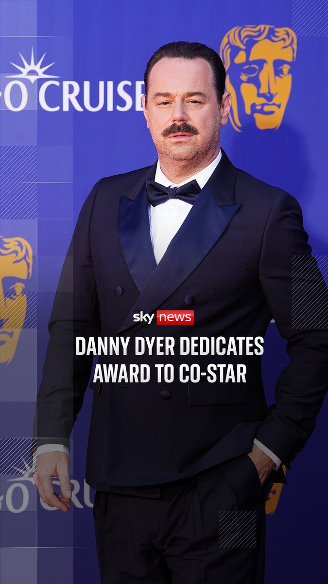Danny Dyer dedicates his first #BAFTATVAward to his Mr Bigstuff co-star Ryan Sampson. Read more: