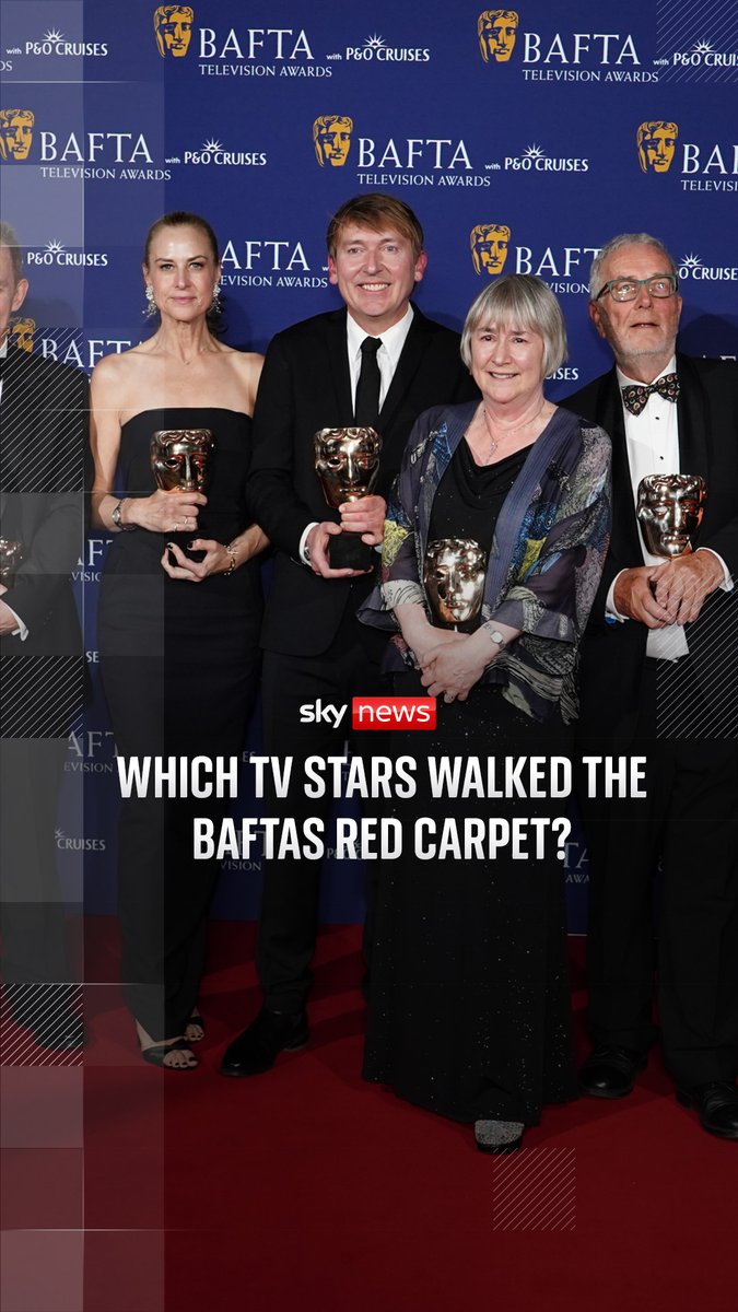 The stars of the small screen descended on London for the BAFTA TV Awards. Mr Bates Vs The Post Office and Mr Loverman were among the big winners at this year's BAFTA TV awards - with Danny Dyer and Ruth Jones picking up comedy prizes. Read more: