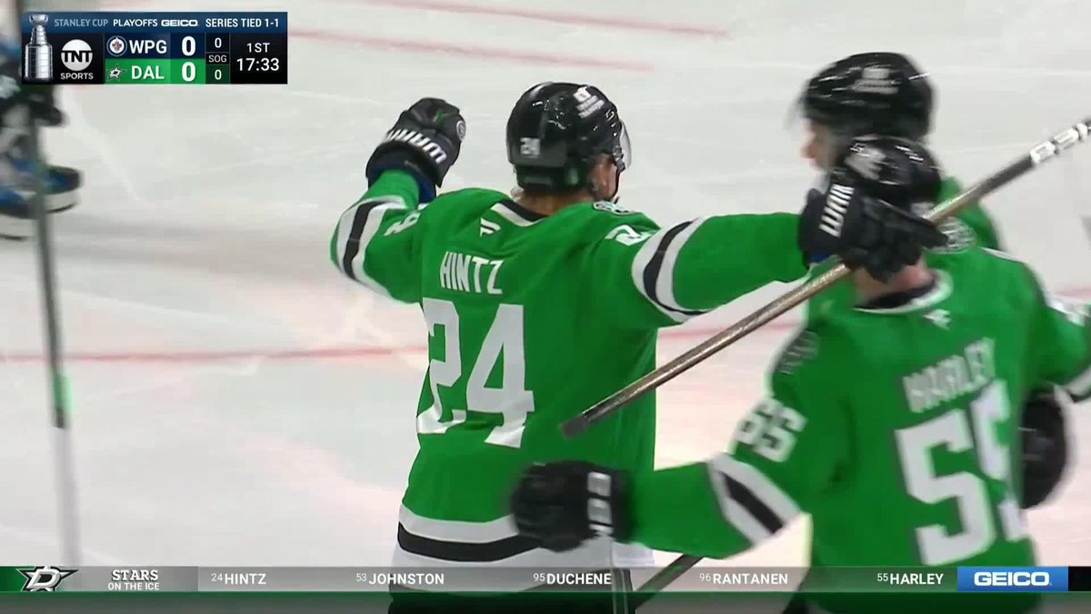HIP HIP ROOPE HINTZ WITH THE FIRST GOAL OF GAME 3 ‼️