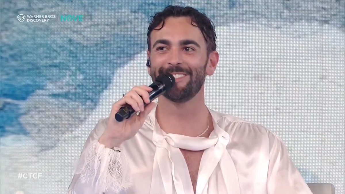 - Hai una passione pazzesca per il tennis! - Sì, però so na pippa! Marco Mengoni a #CTCF