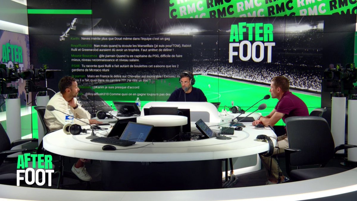 🎙 Kevin Diaz ne comprend pas l'absence de Rabiot dans le 11 type de la Ligue 1 : "Rabiot aurait dû être dans l'équipe type à la place de Doué. Son trophée de meilleur jeune suffisait."