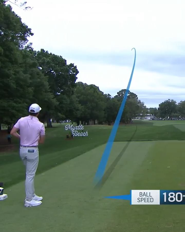 "What a gift from the golf gods." A lucky bounce on the first playoff hole for Mackenzie Hughes.