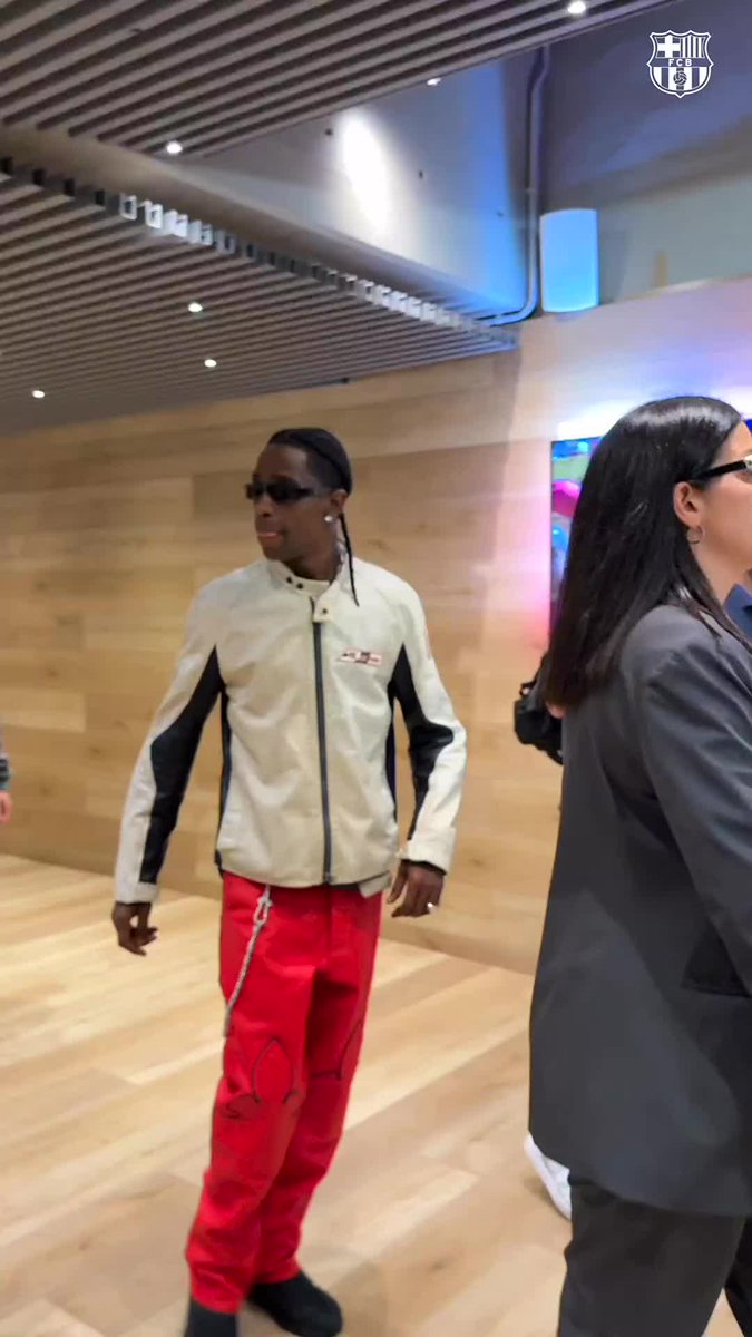 ¡Gracias por todo! 🫡 Joan Laporta Estruch TRAVIS SCOTT 🤝 Spotify 🌵