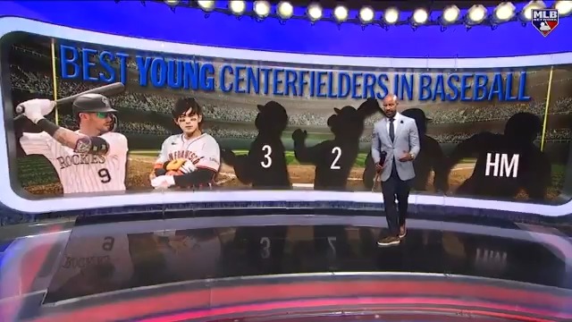 .Chris Young's top 5⃣ young center fielders in baseball right now: 5. Brenton Doyle 4. Jung Hoo Lee 3. ????? 2. ????? 1. ?????