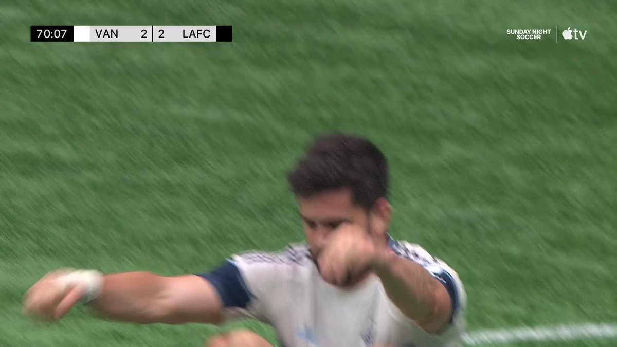 Guess who???? Brian White with the equalizer for Vancouver Whitecaps FC! 👀