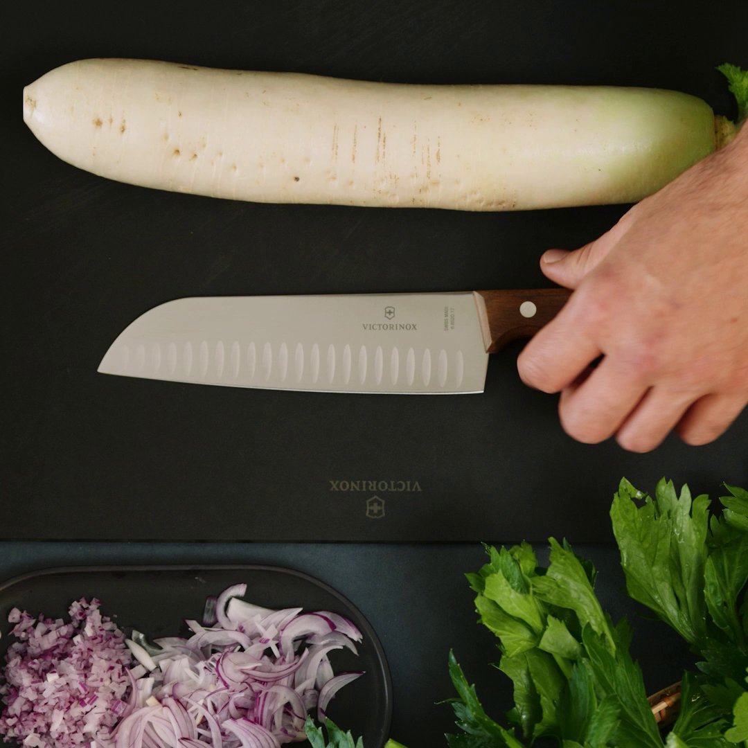 Die spezielle Behandlung macht das Messer widerstandsfähiger und sorgt für beispiellose Leistung.