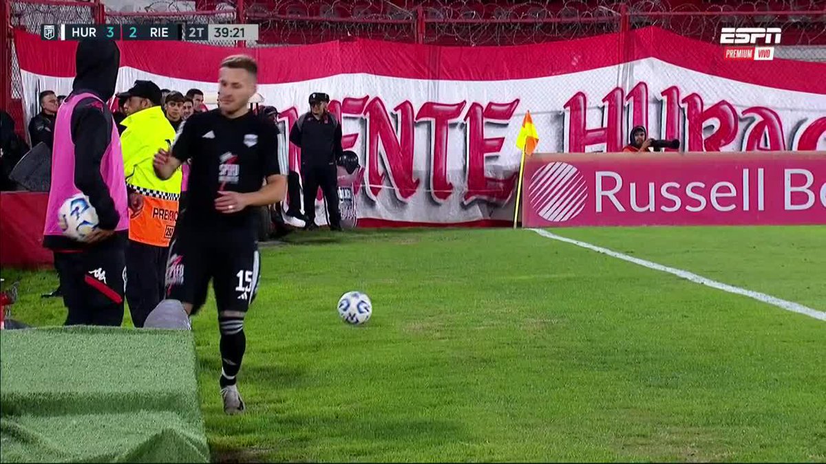 El alcanzapelotas de Huracán.