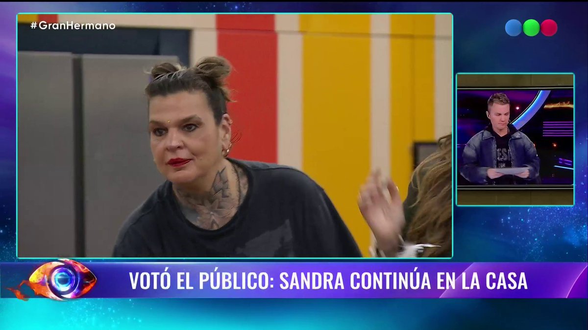 ¡Sandra es la segunda en bajar de la placa! 👊 👁 Mirá #GranHermano en y espiá la casa GRATIS las 24 horas por DIRECTV LatinAmerica DGO