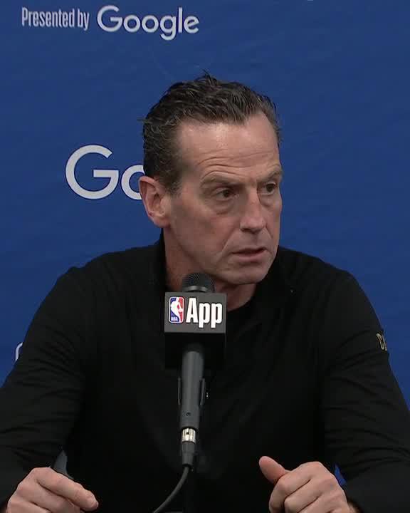Kenny Atkinson gives an update on Donovan Mitchell.