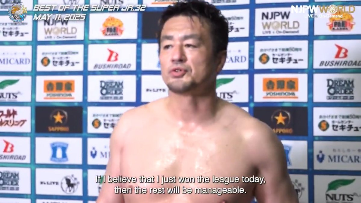 .田口隆祐(いわぬまPR大使) BEST OF SUPER Jr.32 (May.11th, 2025) Backstage comments! Watch FREE|無料公開中 ⇒ 5/11(日) #BOSJ32 のBSコメントを #NJPWWORLD で無料公開中! #NJPW