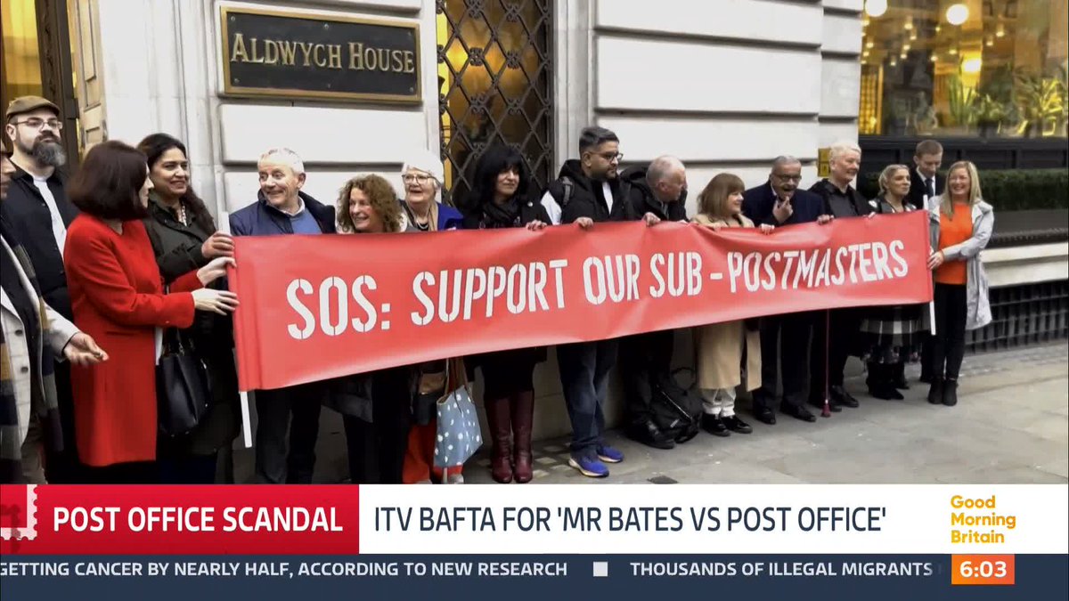Sir Alan Bates tells this programme that victims of the post office scandal are still being failed by the government scheme set up to compensate them. He says only half of the compensation claims of the original group have been settled. He speaks to Susanna Reid.