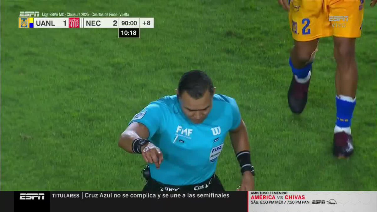 ¡HAY GOL DE TIGRES! EL VAR CAMBIA LA DECISIÓN Y LOS TIGRES ESTÁN EMPATANDO EL PARTIDO ANTE NECAXA 😱 EN VIVO por ESPN y #DisneyPlus