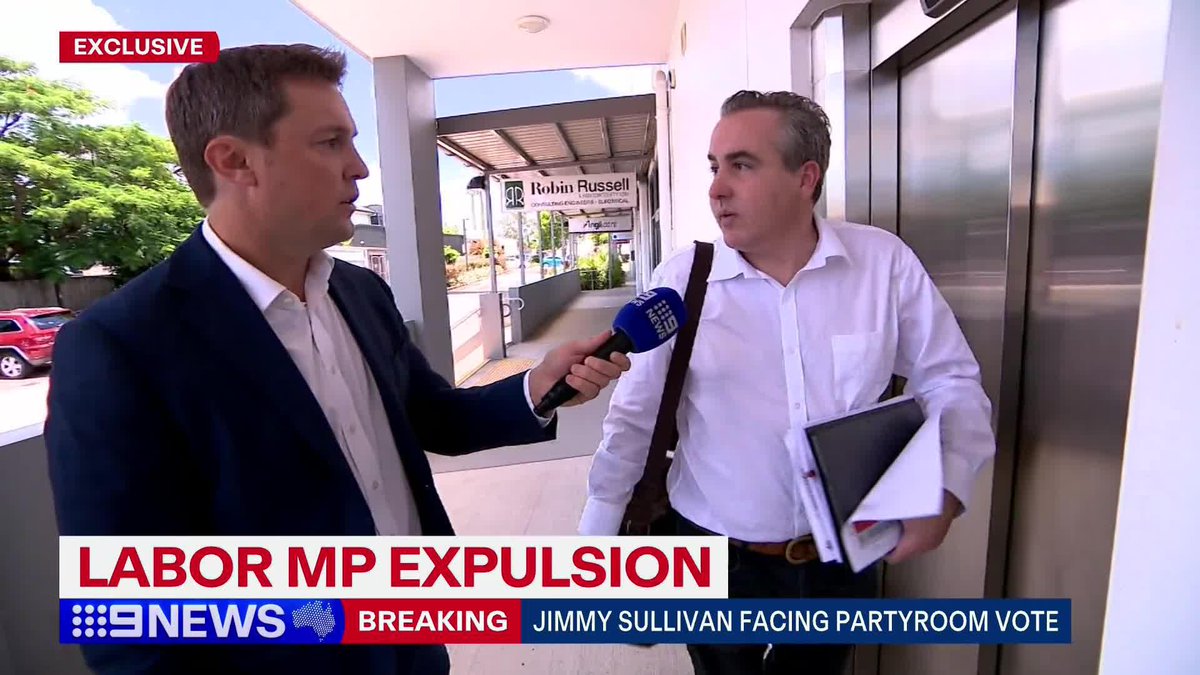 #BREAKING: #9News can exclusively reveal a State Labor MP is about to face a vote to expel him from the Labor partyroom. Tim Arvier
