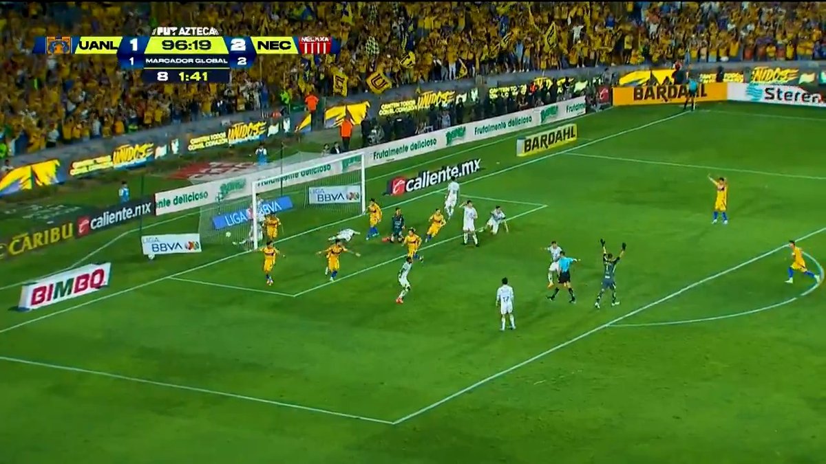 Así el gol agónico para sellar el pase a las Semifinales de la Liga MX, porque el Perfil Tigre es nunca darse por vencido.