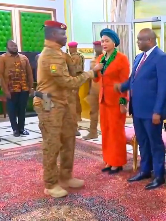 He's the world’s only head of state who attends cabinet meetings with a loaded pistol