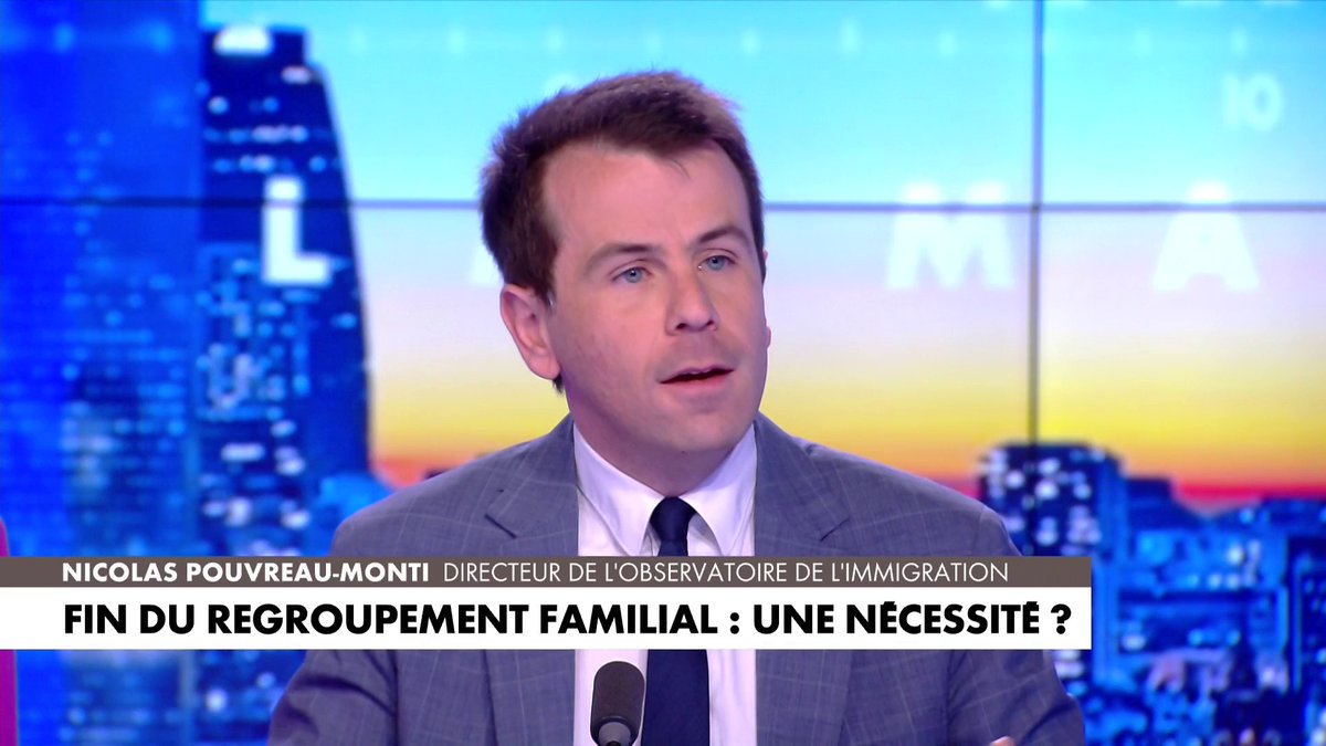 Nicolas Pouvreau-Monti : «Selon l’INSEE, il y a 8,3% d’étrangers en France», dans #LaMatinale
