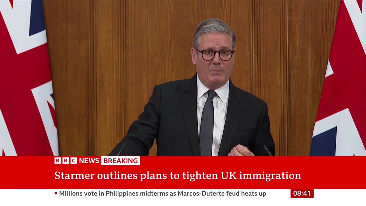 "I do want to get it down significantly, and I do want to get it down by the end of this parliament," Keir Starmer says Chris Mason asks the PM if he's promising that net migration will fall every year from now until the next election Follow live: