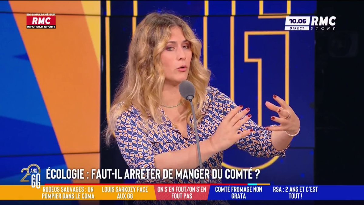 🧀 Écologie : faut-il arrêter de manger du comté ? 🗣️ Flora Ghebali : "Le problème, ce n'est pas le comté, c'est l'agriculture intensive. On produit trop de comté." #GGRMC