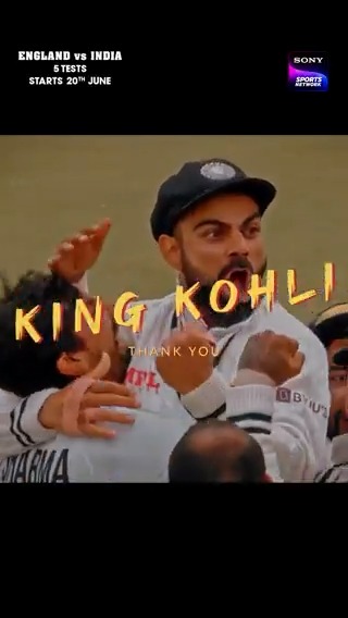 SONY EDIT FOR VIRAT KOHLI. 🐐