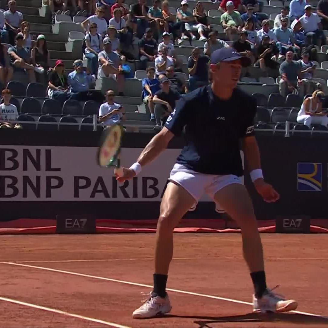 So cheeky from the Demon 😈 alex de minaur #IBI25