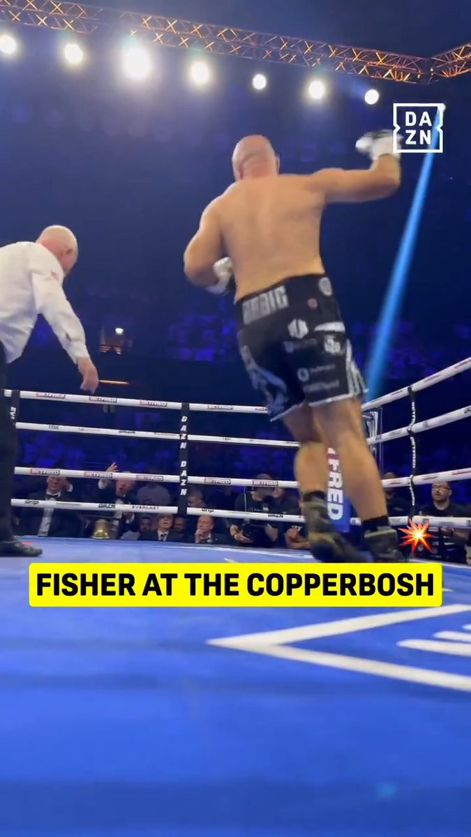 Last time out at the Copper๐๐ข๐ฆ๐ for Johnny Fisher ๐ณ #FisherAllen2 | May 17 | Live on DAZN