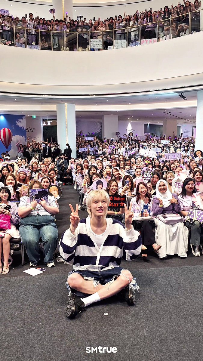 🔟 🔟 🔟 เต็มสิบล์ให้กับความน่ารักของ 🐱 TEN 🐱 เต็มสิบล์ให้กับแฟน ๆ ทุกคนที่มาร่วมสร้างความประทับใจ 💟 เต็มสิบล์ให้กับบรรยากาศที่อบอุ่น 🥰 🐈⬛ ภาพความประทับใจจากงาน #ShopeexTEN_STUNNER 📹✨ #TEN #李永钦 #텐 #STUNNER #TEN_STUNNER #NCT NCT #WayV #威神V WayV #ShopeeTHxSMTrue Shopee Thailand