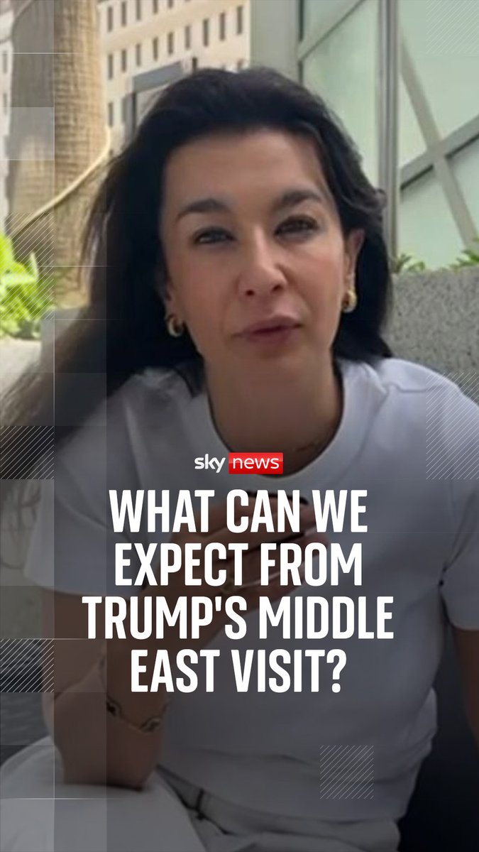 What can we expect from Trump's Middle East visit? Yalda Hakim reports from Riyadh.