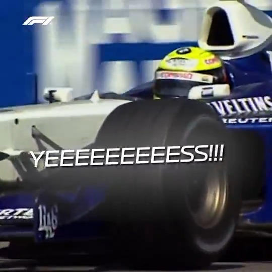 The first of six Grand Prix wins for Ralf! The younger Schumacher brother took his maiden win at Imola in 2001, in the screaming -BMW 😮💨 #F1 #ImolaGP