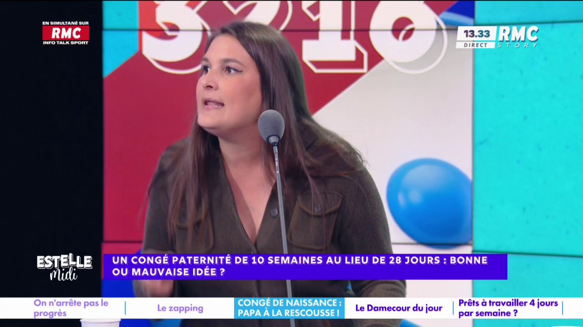 👧 Un congé paternité de 10 semaines au lieu de 28 jours 🎙️ Juliette Briens : "C'est tellement ridicule... Qui va payer ?! Donc on va faire peser, aux entreprises, 10 semaines de congé paternité ! On empile les mesurettes à mesure que va l'idéologie gauchiste !" #EstelleMidi